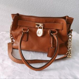 AUTHENTIC MICHAEL KORS CAMEL TOTE BAG
